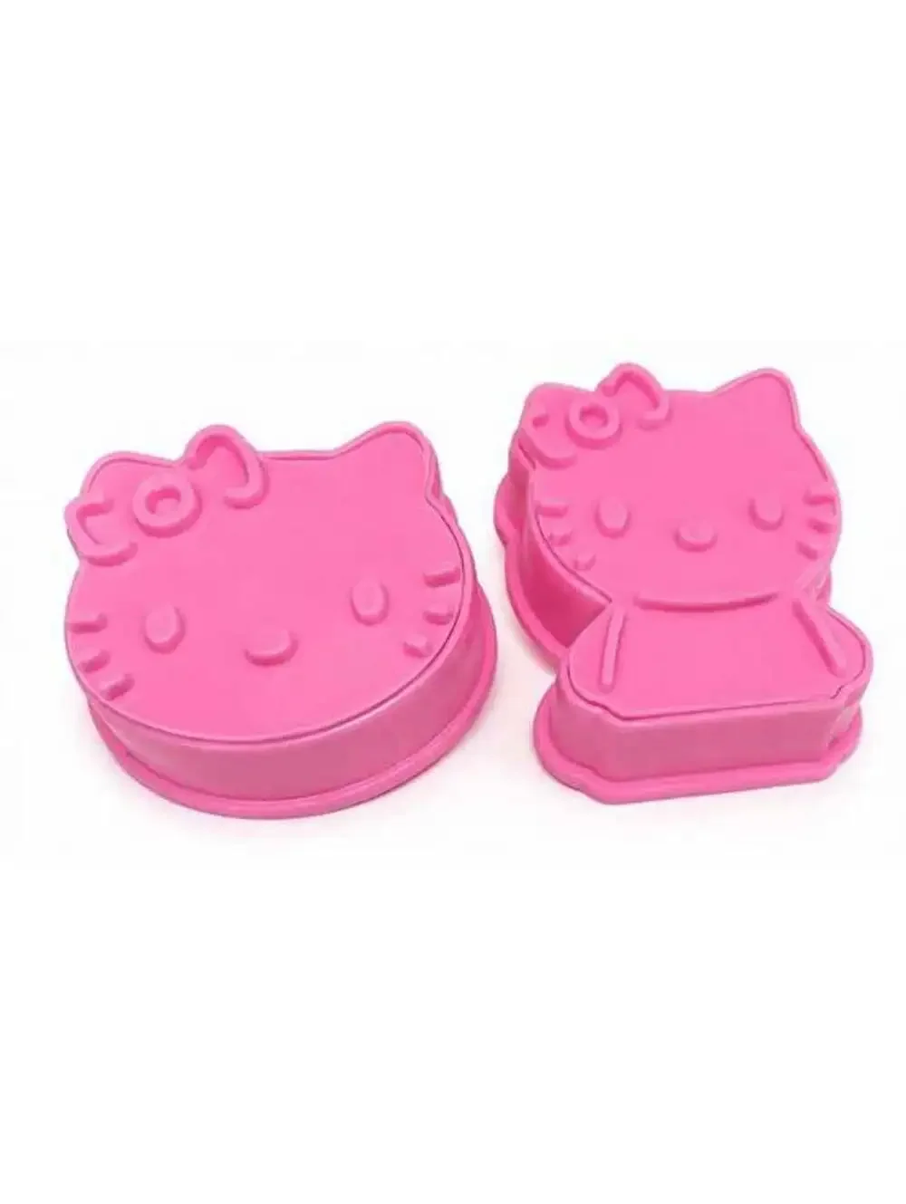 🎀 Hello Kitty-Inspired Fruit & Sandwich Mold Set – 2 Piece Set – New 🎀